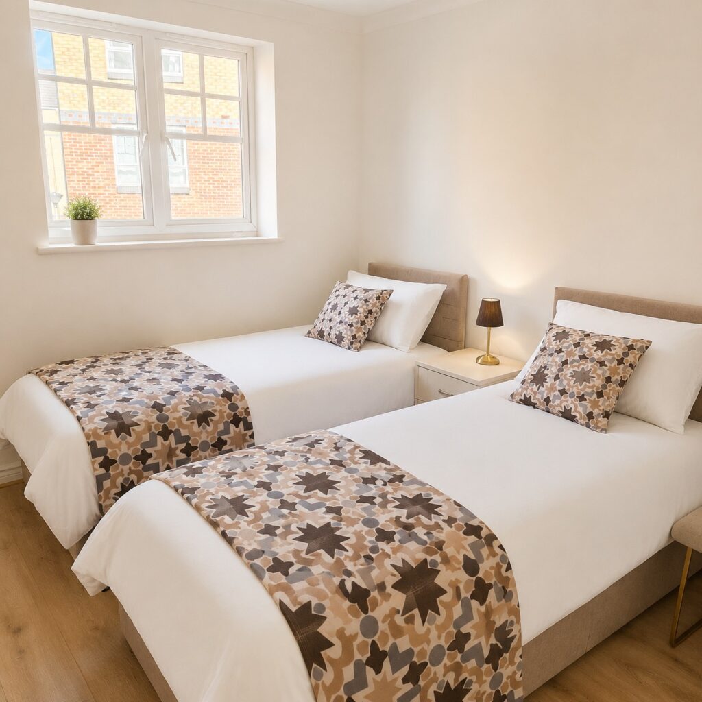 Relaxing 3-BR Flat in Northampton near Town Centre photo 22